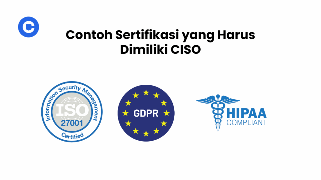 Contoh Sertifikasi yang Harus Dimiliki CISO