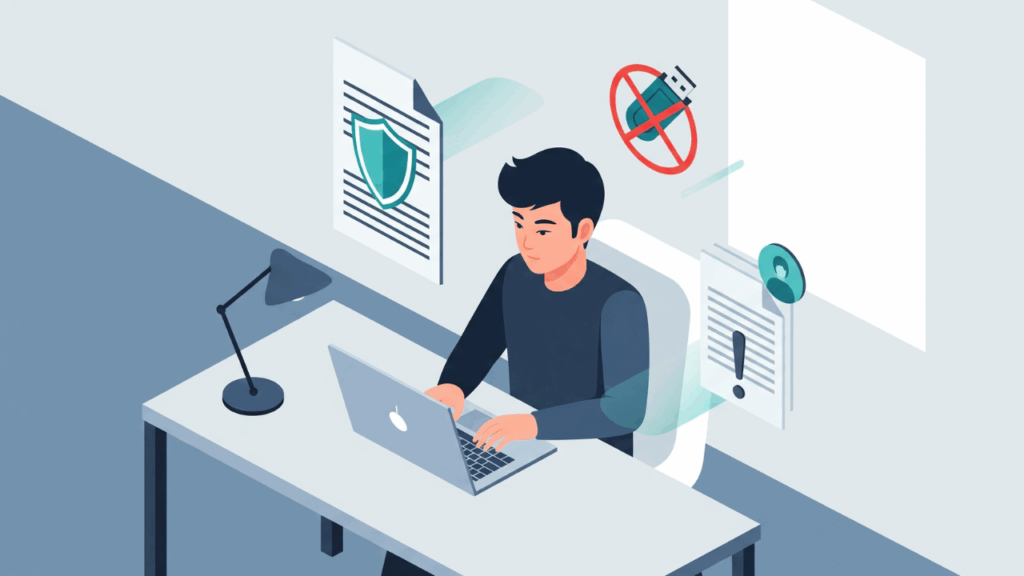 Ilustrasi Contoh Penerapan Etika Cybersecurity