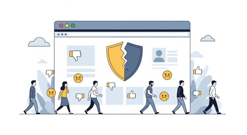 Kerusakan Reputasi Website