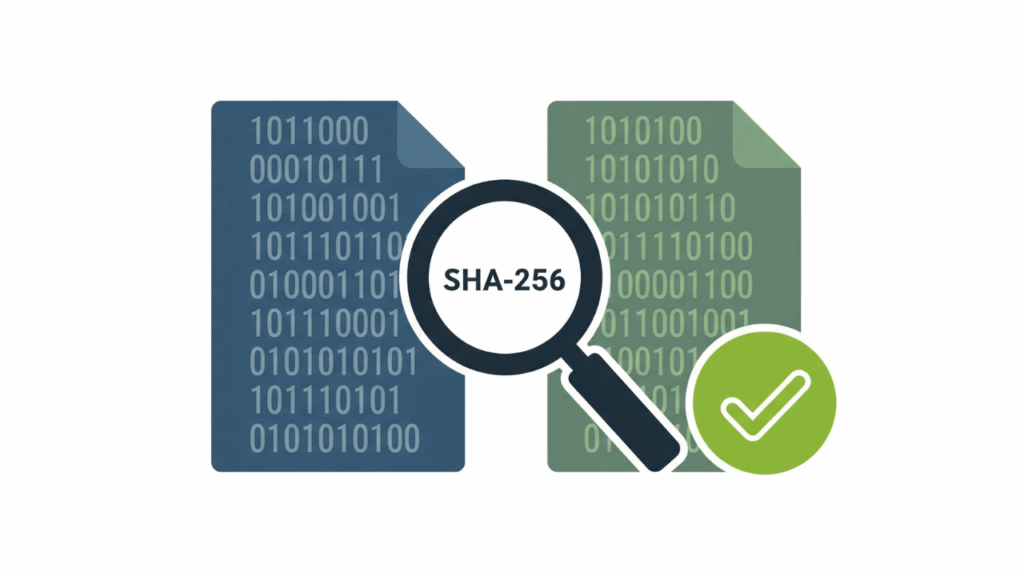 Penggunaan Checksum dan Hash