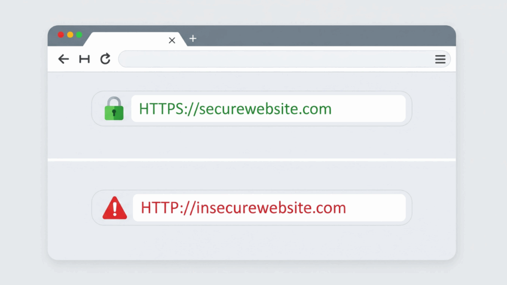 Gunakan HTTPS dan Cek Keamanan Situs