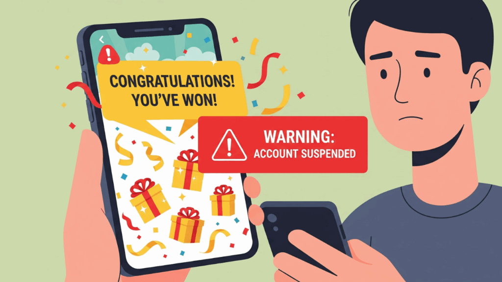 Iming-Iming Hadiah atau Ancaman Pemblokiran