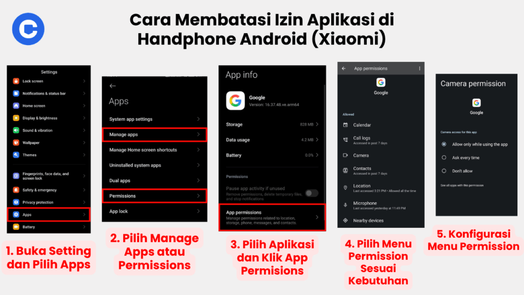 Cara Membatasi Izin Aplikasi di Handphone Android