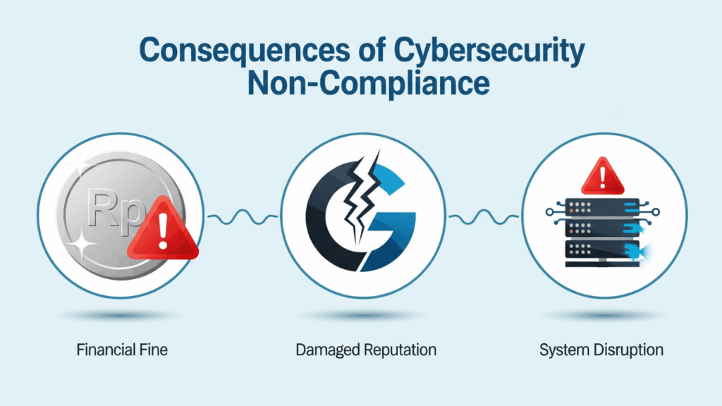 Dampak Pelanggaran Regulasi Keamanan Siber terhadap Bisnis