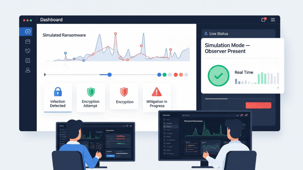 Jalankan Simulasi dengan Pengawasan Langsung