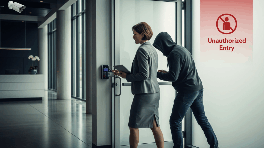 Tailgating dan Serangan Fisik