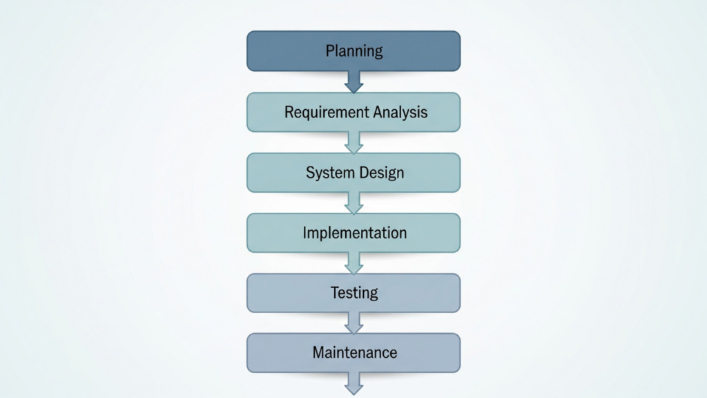 Pengertian Metode SDLC Waterfall