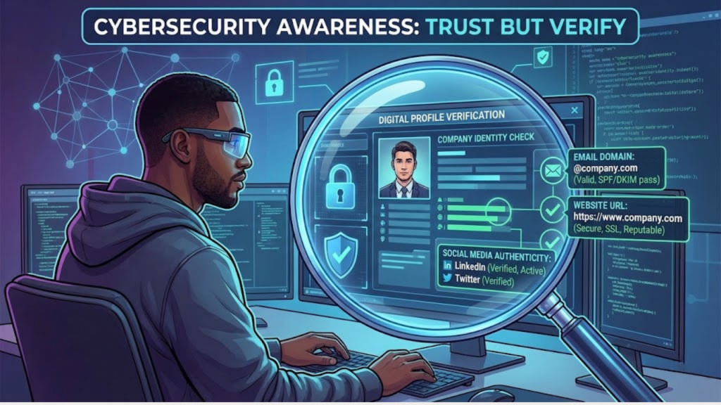 Biasakan Verifikasi Profil dan Perusahaan