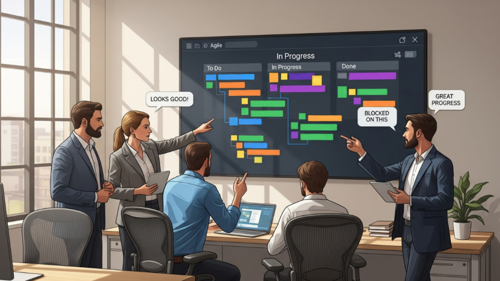 Kolaborasi Aktif Antara Tim dan Stakeholder