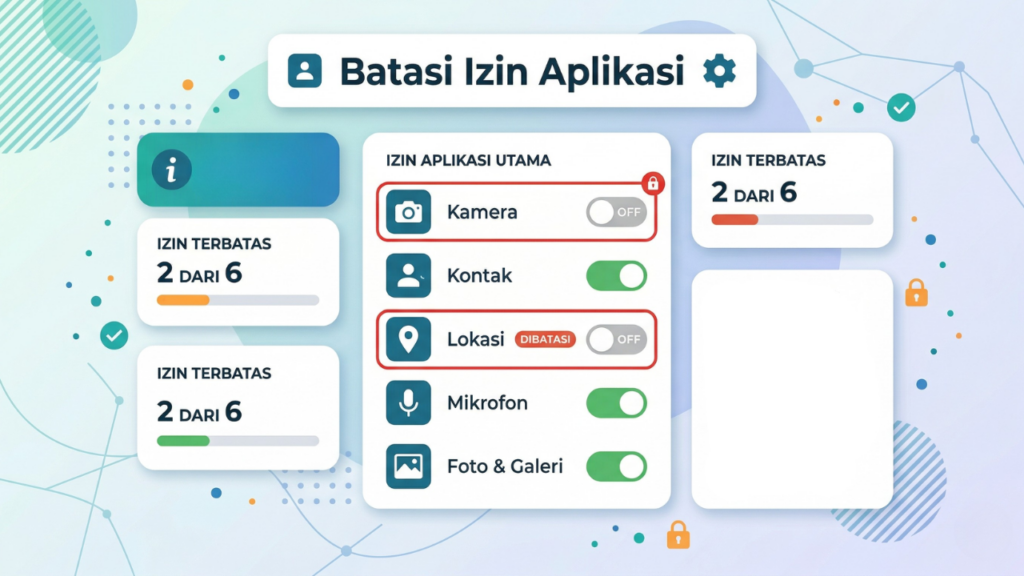 Batasi Izin Aplikasi