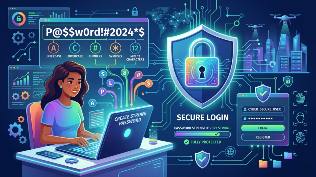 Gunakan Password yang Kuat