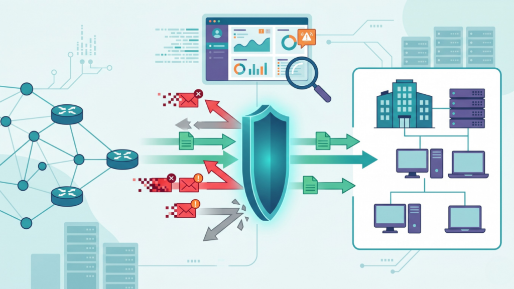 Menggunakan Firewall dan IDS