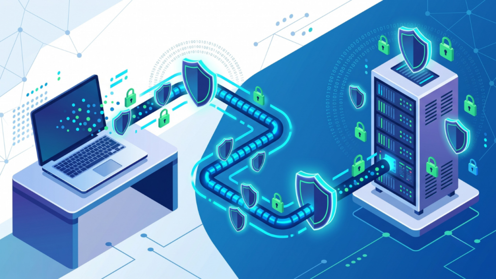 Menggunakan HTTPS dan Enkripsi